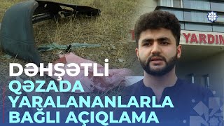 Şəmkirdə 7 nəfərin ölümü ilə nəticələnən ağır yol-nəqliyyat hadisəsi baş verib