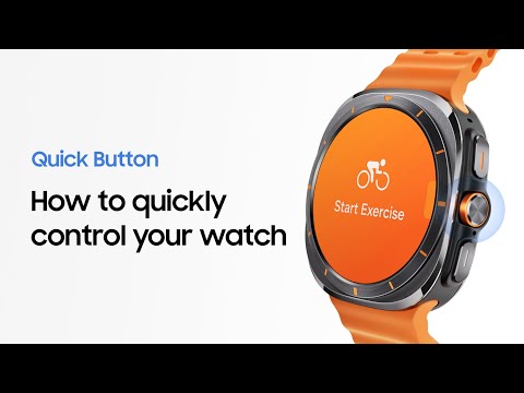 Galaxy Watch Ultra: How to use the Quick Button | Samsung