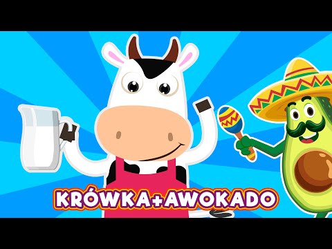 Krówka + Awokado - Śpiewające Brzdące Piosenki dla dzieci 😍😆🤣