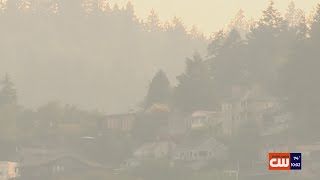 YouTube video thumbnail: Events Canceled Around Portland as Wildfire Smoke Worsens air Quality