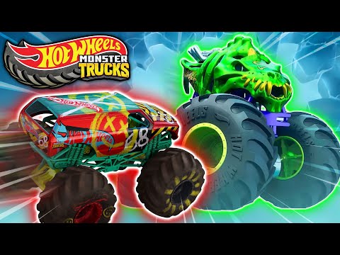 Hot Wheels Monster Trucks | ¡Aventuras Locas en la Copa de Campeones!