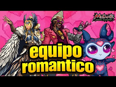 HACEMOS el RETO de SAN VALENTIN ❤️ *SALE MAL Y BIEN* | Mutants Genetic Gladiators