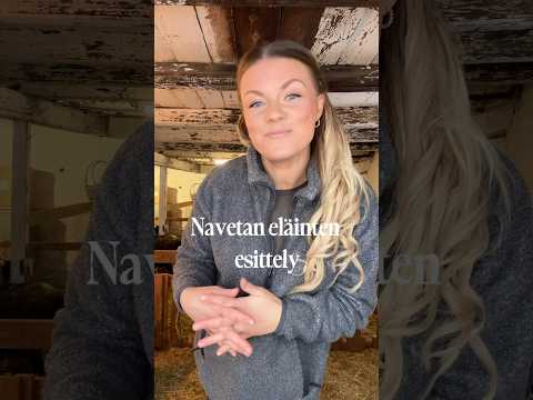 Olette toivoneet eläinten esittelyä, niin tässä ensin navetan jengi❤️