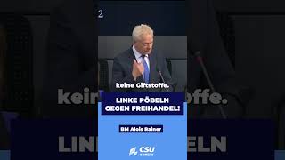 Linke pöbeln gegen Freihandel!
