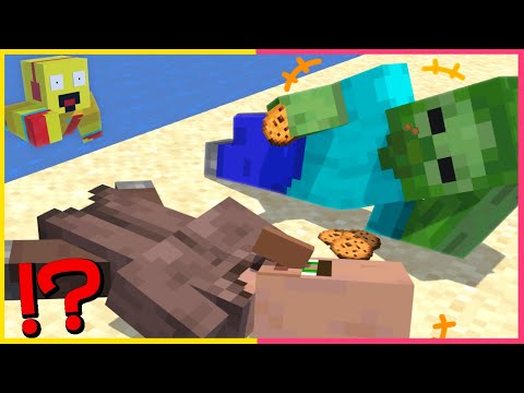 MOBの秘密がバレるドッキリ！【まいくら・マインクラフト】