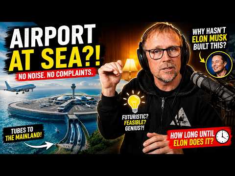 Why Don't We Build Airports... IN THE OCEAN?! 🌊✈️ Elon? Anyone? No More Noise Complaints!