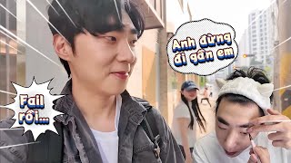 Hoon thất bại rồi? 😭 Trai Hàn lần đầu tự makeup cho vợ xem và cái kết