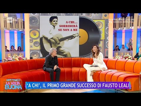 Fausto Leali ripercorre 60 anni di carriera - La Volta Buona 16/04/2024