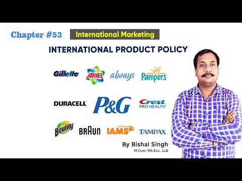 International Product Policy – International Marketing