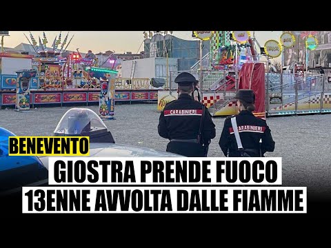 GIOSTRA PRENDE FUOCO: 13ENNE AVVOLTA DALLE FIAMME MENTRE È SULL’AUTOSCONTRO
