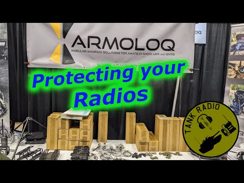 ARMOLOQ, Protection your radios in packs and boxes, Huntsville Hamfest 2024