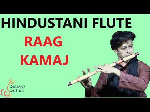 Hindustani flute | Raag Kamaach Aalap (beginner version) | OctavesOnline