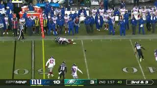 Carson Wentz vs. New York Giants (Week 14, 2019) - Every Throw