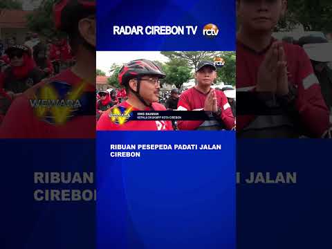 Ribuan Pesepeda Padati Jalan Cirebon