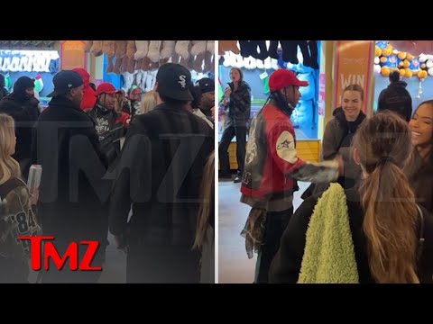 Tyga Celebrates Bday With YG, AE, Mustard, Bobbi Althoff at Six Flags | TMZ