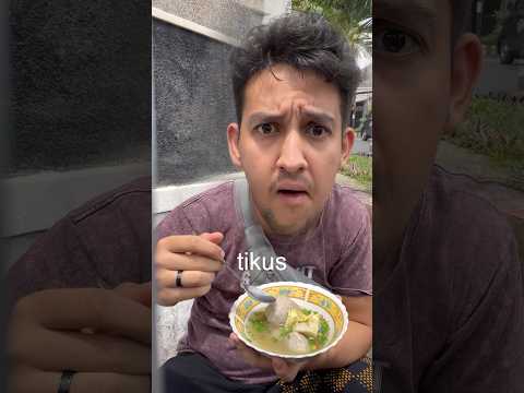 Gue Nyoba BAKSO TIKUS Pertama Kali Dan Begini Rasanya !! 😭