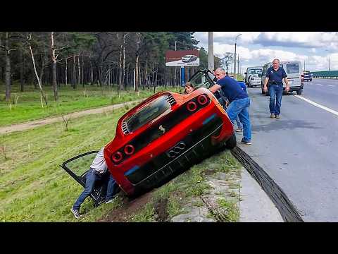 Expensive Supercar Fails Caught On Camera!