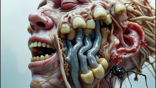 Asmr Infected With Worms, Pustules & Bees Cleaning | severely injured animation