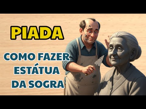 Como fazer estátua da sogra, piadas, humor, comédia