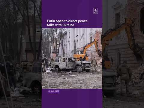 Putin open to direct peace talks with Ukraine