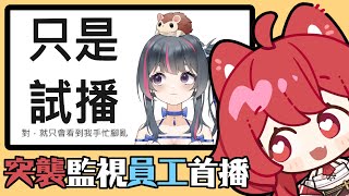 【貓祭】員工瞞著我偷偷試播，那我只好給他點驚喜了  #貓祭 #vtuber