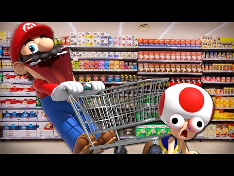 Mario goes to the Supermarket