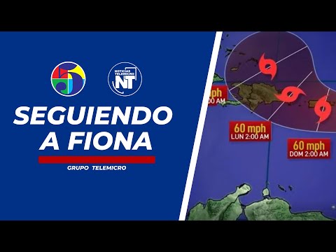 EN VIVO: Grupo Telemicro - Siguiendo al Huracán Fiona