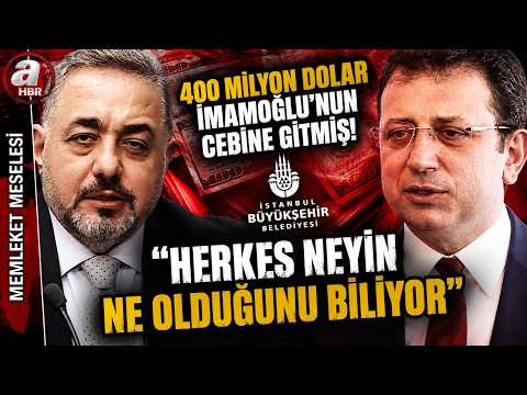 Zafer Şahin: Ertan Yıldız "İmamoğlu 400 Milyon Dolar Aldı" Diyor, Bu Para İstanbullunun Parası!
