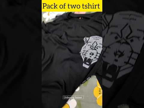 Tshirt 👕 unboxing Video #amazon #tshirt #clothes #fashion #shorts #ytshorts