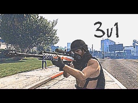 GTA 5 "3v1" Destroying People