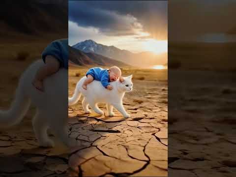 the dog saved cute baby for ghost #emotionalstory #ai #cartoon #cutebaby #aishorts #dog