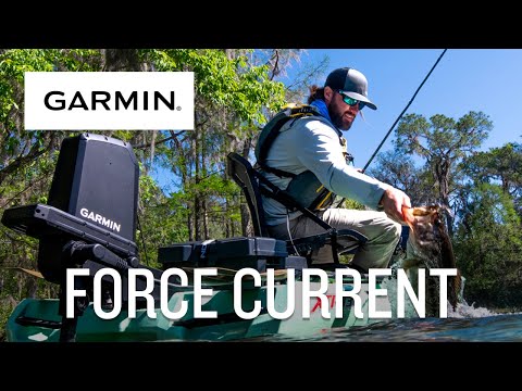 Garmin | Force® Current | Moteur électrique pour kayak aux performances légendaires