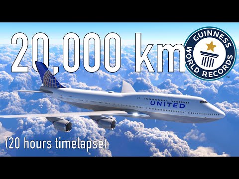 The Longest Flight in the World (Boeing 747 MSFS)
