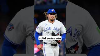 solid series win #mlb #bluejays #baseball #torontobluejays