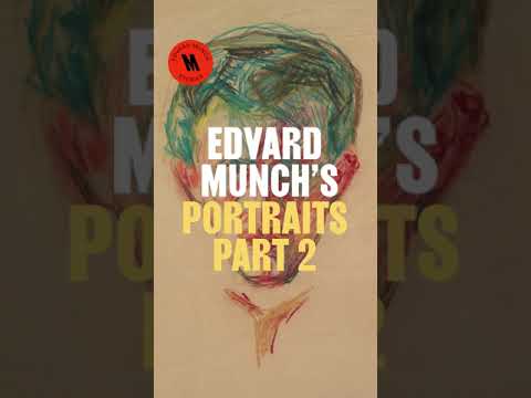 Edvard Munch's Portraits - Part 2 #EdvardMunch