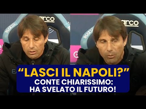 CONTE ANNUNCIA IL FUTURO 💥 | "In futuro vorrei...": subito ADDIO al NAPOLI❓👀