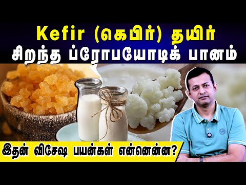 Kefir (கெபிர்) தயிர் - சிறந்த ப்ரோபயோடிக் பானம் | இதன் விசேஷ பயன்கள் என்னென்ன? | Dr Arunkumar
