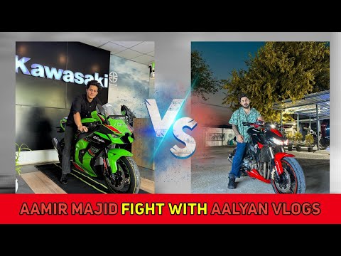 Aamir Majid fight with Aalyan vlogs police ne arrest kar ley