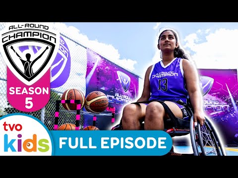 All-Round Champion (NEW 2023) 🏆 Episode 7B – Wheelchair Basketball 🏀 SEASON 5 on TVOkids!