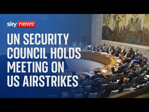 UN Security Council meeting on Iraq and Syria strikes