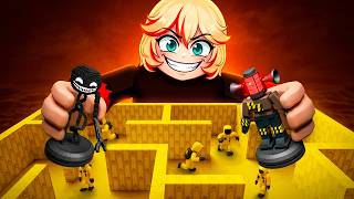 Я ПОСТРОИЛА СВОЕ ЗАКУЛИСЬЕ БЭКРУМС С МОНСТРАМИ В ROBLOX