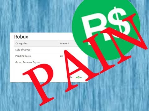Roblox Group Funds Pending Sales 07 2021 - how to get robux using group payouts
