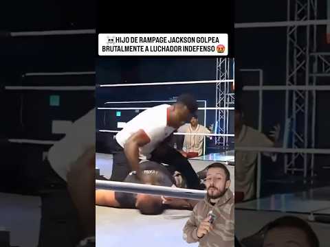 Definitivamente este tipo no representa las MMA, que asco ☠️🤬 #rajajackson #ufc #mma #bjj