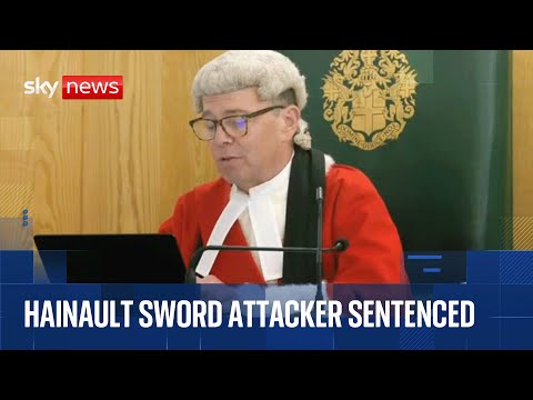 Hainault sword attacker sentenced after murdering 14-year-old boy | Cameras in court
