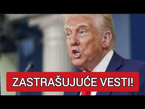 TRAMP UPUTIO ZASTRAŠUJUĆE VESTI!