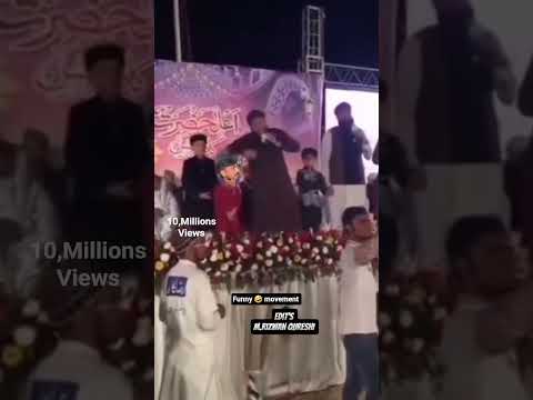 🤣 Tahir Qadri Ka Jazbati Nara Aur Bachay Ki Halat 😂 | Funny Viral Clip | TrueFear Studio