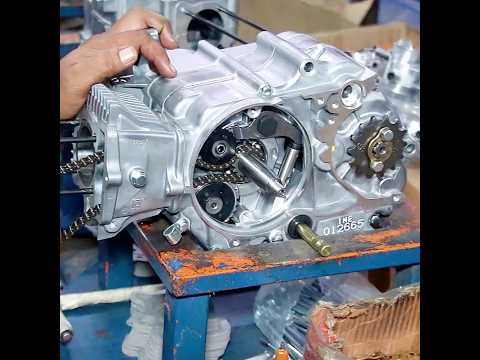Complete Assembling of 7OCC Motorcycle Engine [ 2025 ] model