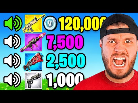 wer FINDET die SELTENSTEN WAFFEN in FORTNITE BINGO?