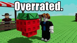 Grow A Garden Game Roblox Overrrated.