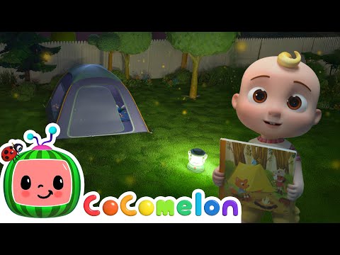 JJ's Bedtime Camping Story ✨ CoComelon | Nursery Rhymes for Babies